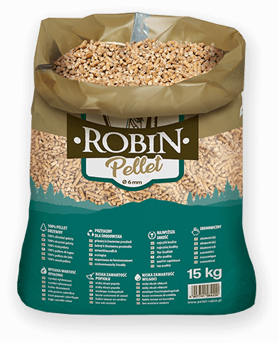 worek pelletu opałowego Robin do kupienia w Ożarowie lub sklepie internetowym